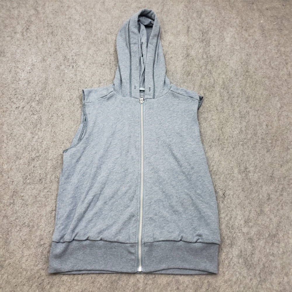 Abercrombie & Fitch Sweater Womens Small Gray Full Zip Hoodie Sweatshirt Ladies